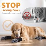 PICK FOR LIFE 2 Pairs XL Dog Socks Anti Slip Grips Adjustable Paws view 3
