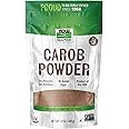Carob Powder, Dry Roasted, 12 oz, NOW Foods