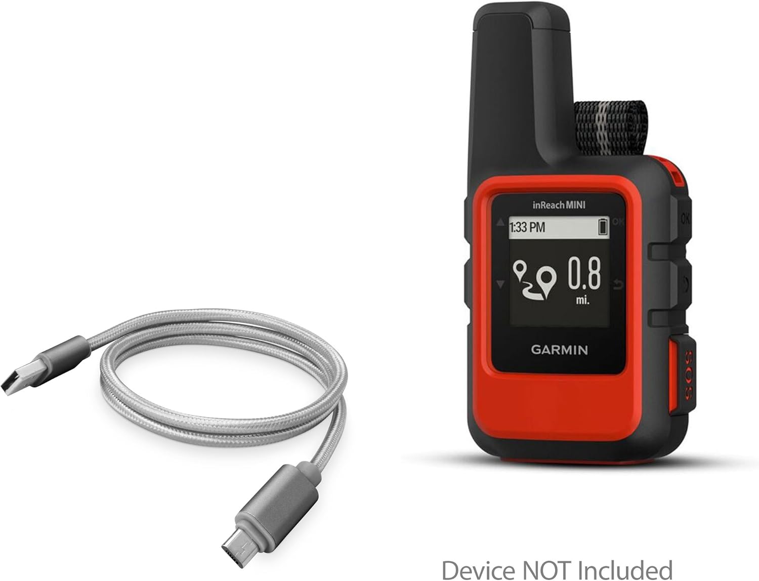 Garmin inReach Mini Cable, BoxWave [Micro USB DuraCable