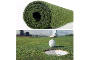PETGROW Pro Putting Green Golf Artificial Grass Turf 6FTX10FT， Indoor Outdoor Golf Training Mat, Synthetic Fake Grass for Baseball Football Gym Sports