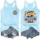 YZMI Beach Tank Tops for Women Funny Hawaiian Sleeveless Shirts Summer Flower Tropical Graphic Outfits