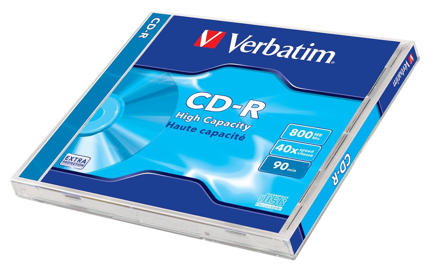 Verbatim CDR High Capacity 800MB 40fache Brenngeschwindigkeit CD
