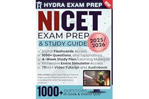 NICET Exam Prep and Study Guide 2025-2026: 79hrs+ E-learning Tools, 1000+ Practice Questions, and In-depth Answers to Pass the National Institute for Certification in Engineering Technologies Exam