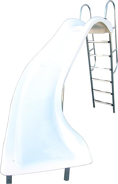 tobogan de piscina de tamano completo fibropool