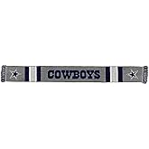 FOCO NFL Grey Woven Scarf