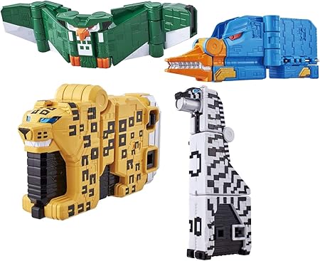 Amazon 動物戦隊ジュウオウジャー ジュウオウキューブウエポンex キューブヒョウ キューブフクロウセット キューブシマウマ キューブカモノハシセット ベルト なりきりアイテム おもちゃ