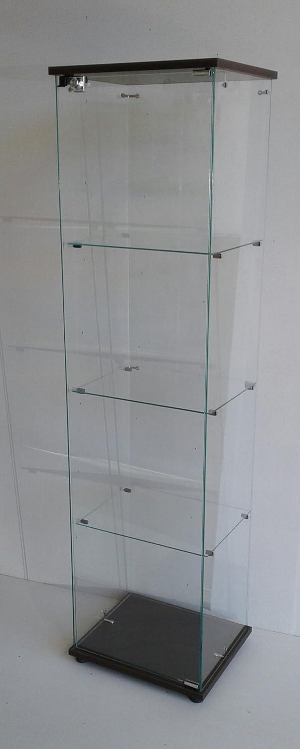 A+ glass with lock,full vision,glass display,stand display