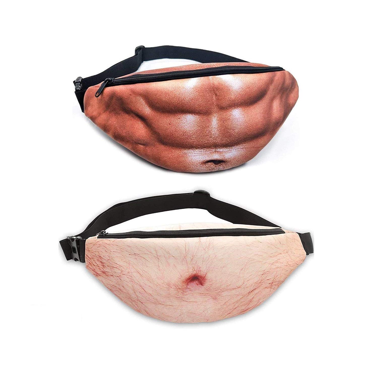 Funny Muscles 3d Beer Belly Waist Pack 2 Pack Gag Gifts Christmas White Elephant Gifts #useful #white #elephant #gift #ideas Funny Muscles 3d Beer Belly Waist Pack 2 Pack Gag Gifts Christmas White Elephant Gifts