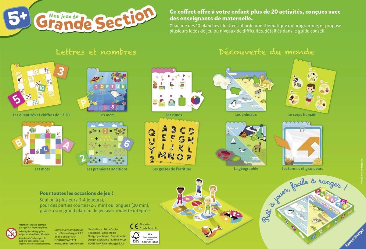 Mes jeux de grande section Clearance