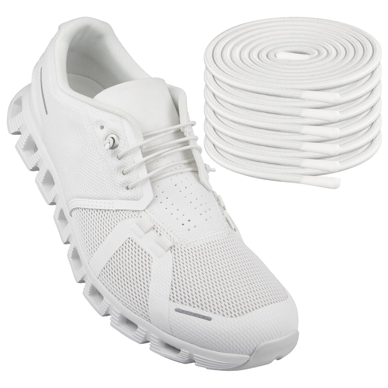 3 Pairs Elastic Shoelaces for ON Cloud 5 & 6 No Tie