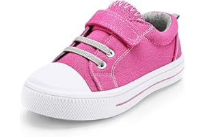 K KomForme Toddler Shoes Boys Girls Canvas Sneakers Size 4-13