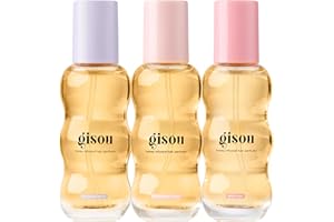 Gisou Take Me With You Spritz Set – 3 Mini Honey Infused Hair Perfumes – Hydration, Shine & Refreshing Floral Scent