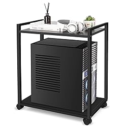 Liitrton Computer Tower Stand, 2-Tier CPU Stand PC