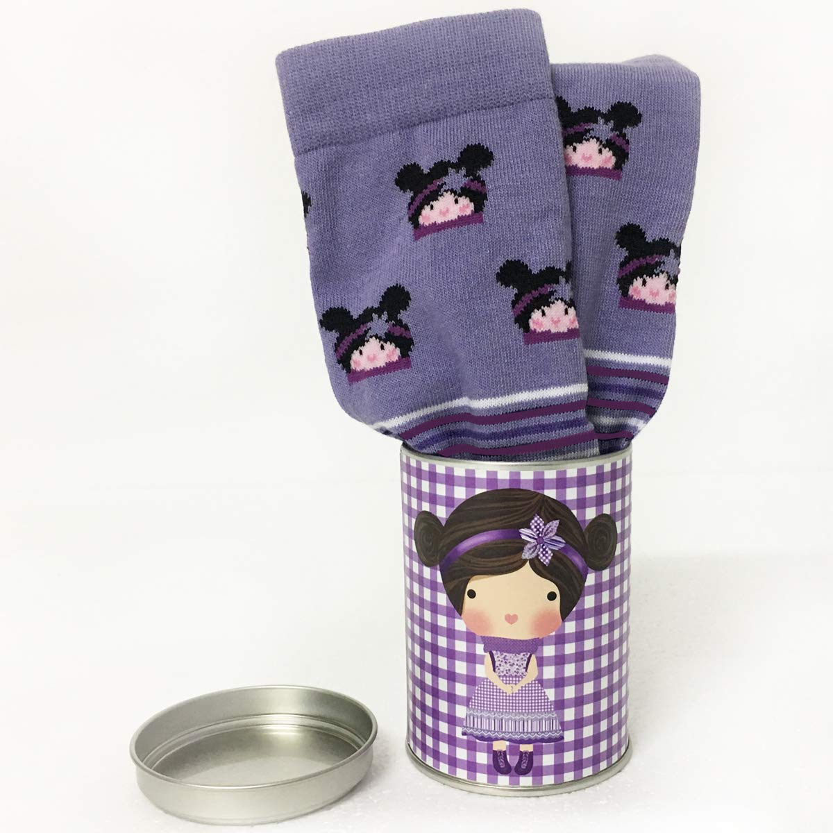 ARTEMODEL 9 Lilac Sock Doll calecetín Boat, One Size