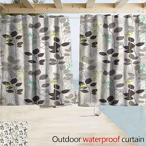 Amazon Com Marymunger Rod Pocket Blackout Curtain Panels Floral