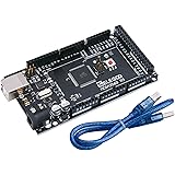 Elegoo MEGA 2560 R3 Mikrocontroller Board ATmega2560 ATMEGA16U2 mit USB-Kabel Kompatibel mit Arduino Genuino MEGA 2560