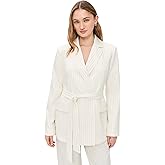 Good American Women's Essential Suiting Belted Blazer