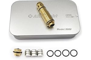 ARKSight 9mm/380ACP/40S&W/45ACP Dry Fire Training Cartridge Integrated Snap Cap for Dry Fire Trainer,Red Dot Beam Bullet with Double O-Ring