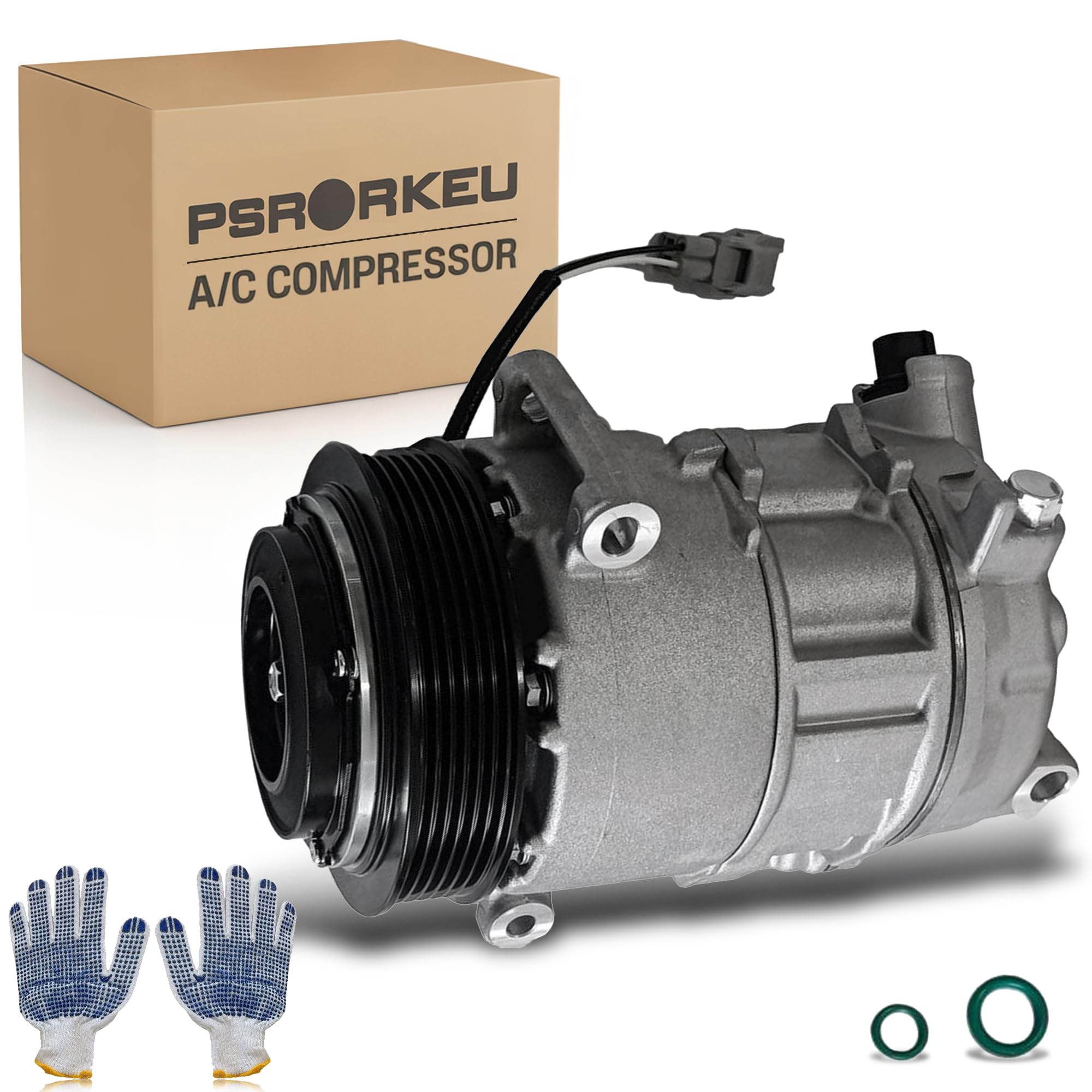 Photo 1 of CO 30016C A/C Compressor with Clutch for Dodge Dart 2013 2014 2015 2016 2.0L 2.4L L4 Replace 198302 68102839AD