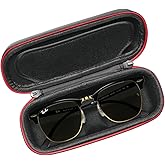 RLSOCO Carrying Case for Ray-Ban RB3516/RB3025/RB3293/RB2132/RB3267/RB3483/RB3548n/RB4171/RB4140/RB3016/RB2140 Classic Polarized Sunglasses and More
