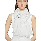 PANTONIGHT Women's Fashion Scarf Sparkling Evening Shawl Lightweight Wedding Shawl Head Scarf and Wraps for Party (2707)