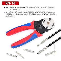 Deutsch Crimper,Knoweasy 4 Way Indent, 8 Impression