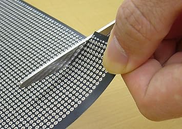 Amazon 超薄型 両面 ユニバーサル基板 青 T 0 4mm 230 3mm 金フラッシュ Diy 工具 ガーデン