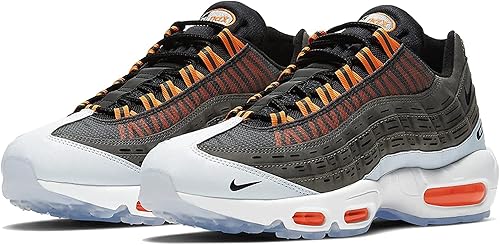Amazon ナイキ エア マックス 95 Se Air Max 95 Se マルチカラー ブラック ホワイト トータルオレンジ Dd54 902 日本国内正規品 スニーカー
