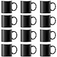 TANGLONG Color Changing Coffee Mugs 11oz Sublimation Mugs Magic Mug Heat Sensitive Coffee Mugs Tazas Magicas Para Sublimacion Set of 12