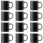 TANGLONG Color Changing Coffee Mugs 11oz Sublimation Mugs Magic Mug Heat Sensitive Coffee Mugs Tazas Magicas Para Sublimacion Set of 12