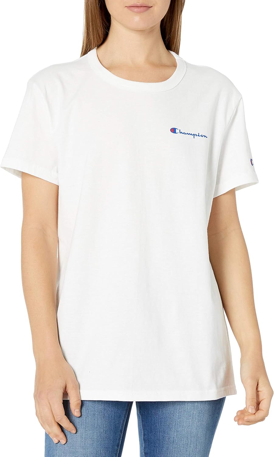 Champion Women's The Boyfriend Tee: Clothing