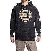 Calhoun NHL Surf & Skate Mens 'Golden Era' Team Logo Acid Wash Pullover Hoodie