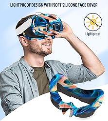 Silicone Cover Set Compatible with Meta/Oculus
