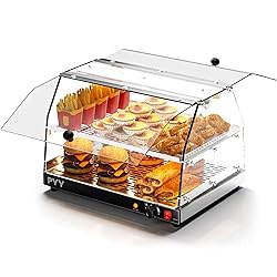PYY Commercial Food Warmer Display, 2-Tier Electric