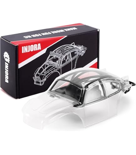 Amazon.com: Axial 1/24 Pre-Cut Clear Body: SCX24 Deadbolt