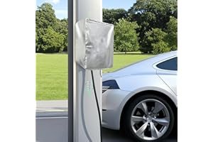 EV Charger Cover, Electric Vehicle Charging Station Rain Cover, Waterproof all elements protection for most EV Chargers outdo