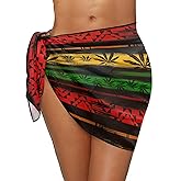 GETELINSENG Women's Bikini Cover Ups Chiffon Swimwear Skirts Bathing Suits