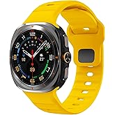 Sport Band for Samsung Galaxy Watch Ultra Bands 47mm (2025/2024),Rugged Silicone Wristband Sport Strap Compatible with Galaxy Watch Ultra 2/Ultra for Men/Women