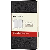 Moleskine Volant Address Book, Soft Cover, XS (2.5" x 4") Black, 56 Pages