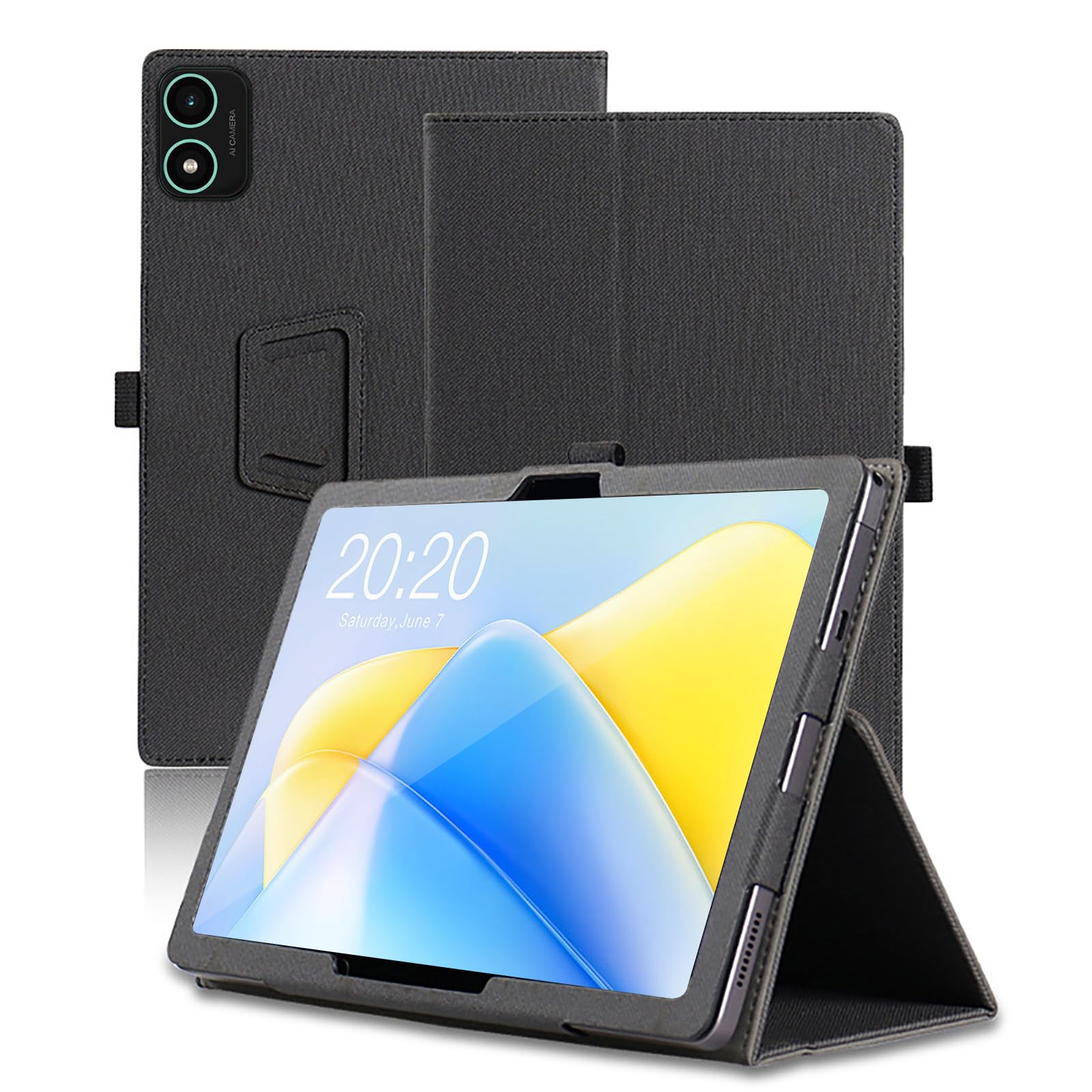 Case for TECLAST P40 HD/M40 Plus/P40S, 10.1 inch, Smart Case Cover for TECLAST P40 HD/M40 Plus/P40S with Multi-Viewing Angles, Comprehensive Protection.