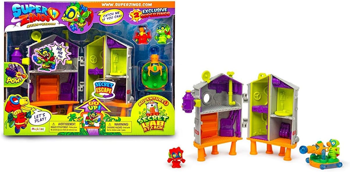 superzings laboratorio secreto playset adventure 1