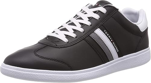 essential leather cupsole trainers