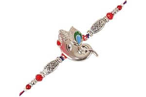 TIED RIBBONS Raksha bandhan Rakhi for Brother | Mini Card | Roli Tika - Rakhi Gifts for Brother