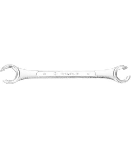SK HANDWERKZEUG Flachringschlüssel 16x18 Mm - Super Robust & Poliert