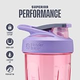 BlenderBottle Strada Shaker Cup 710ml Purple with Wire MixBall view 2