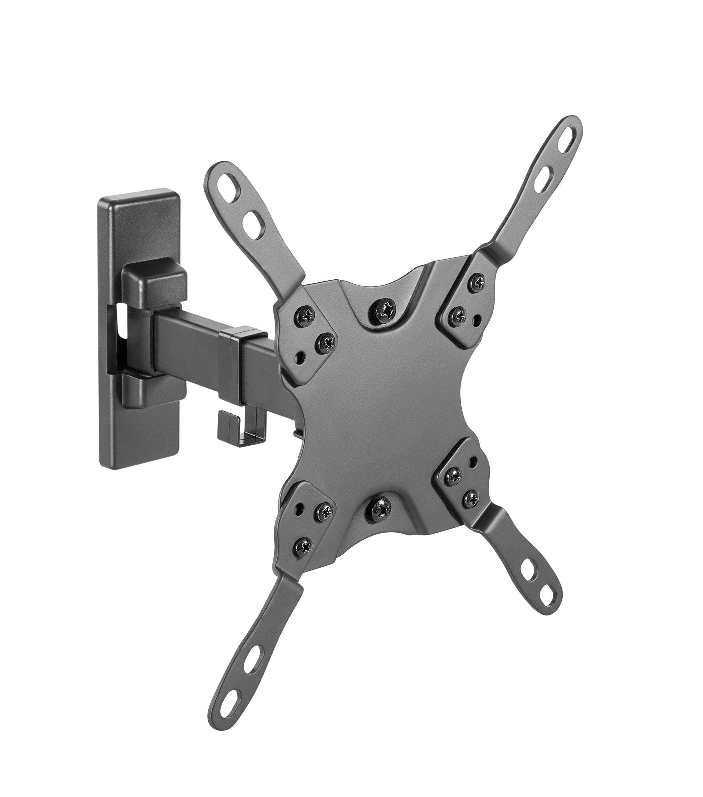 Superior Electronics SUPSTV009 – Full-Motion Extra-Slim TV Wall Mount for 13"–42" TVs – VESA Compatible 75x75, 100x100, 200x100, 200x200