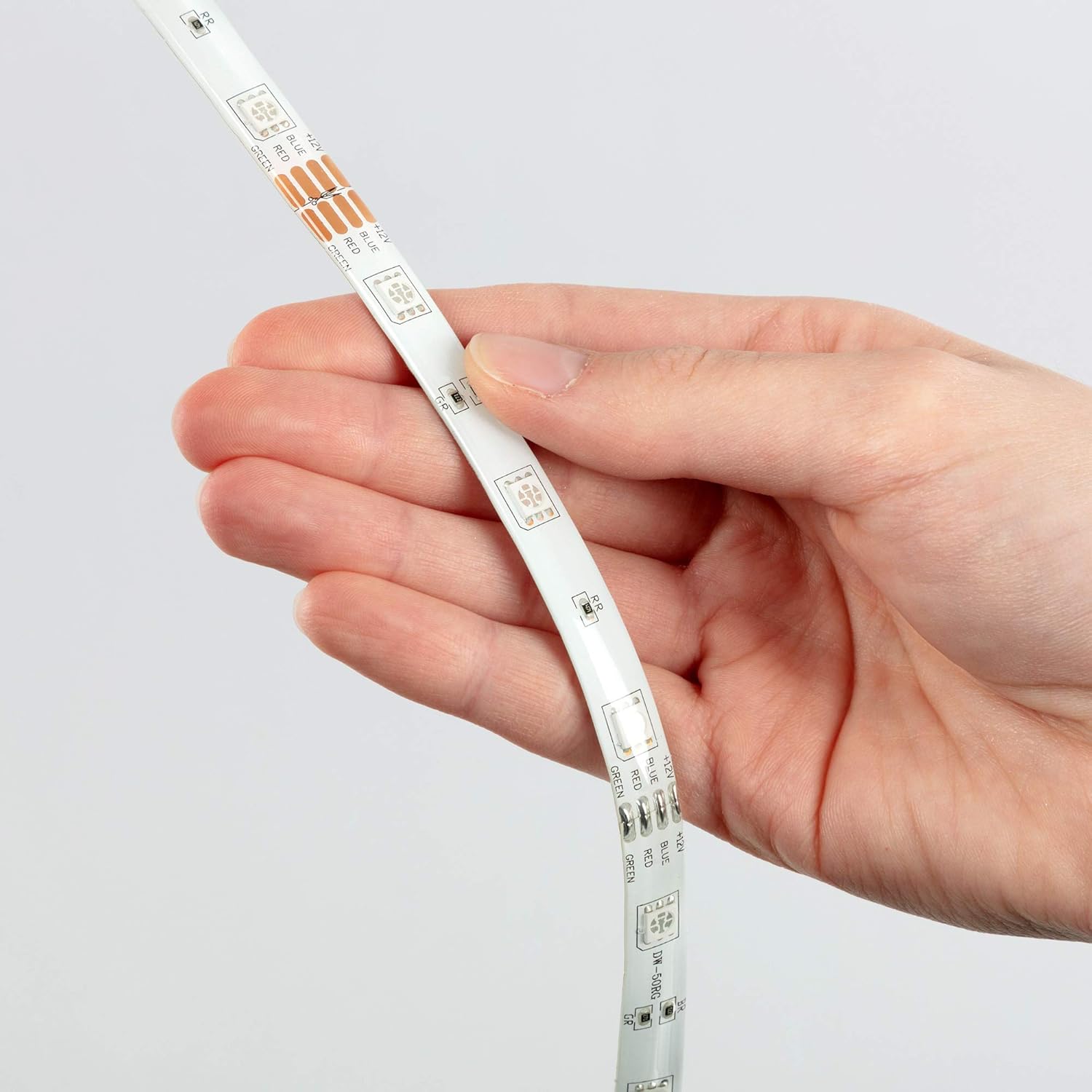 Briloner LED Strip 5m with Remote Control, 150 RGB LEDs, 24W, Warm White, Indoor Use, 500 x 1 x 0.3 cm - Image 5