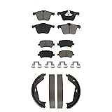 Transit Auto Front Rear Ceramic Brake Pads And