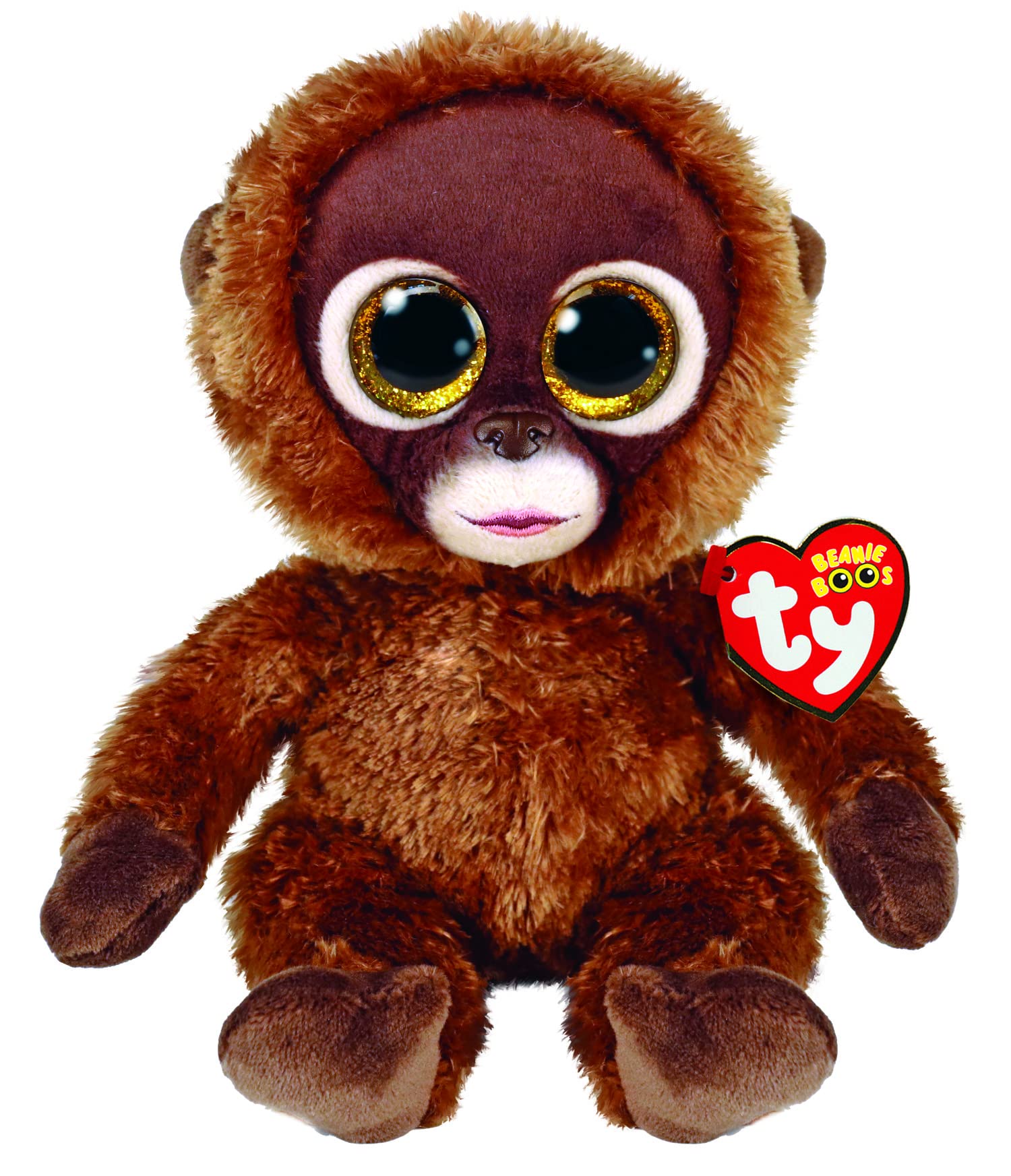 TY Chessie Monkey Beanie Boos Regular | Beanie Baby Soft Plush Toy | Collectible Cuddly Stuffed Teddy