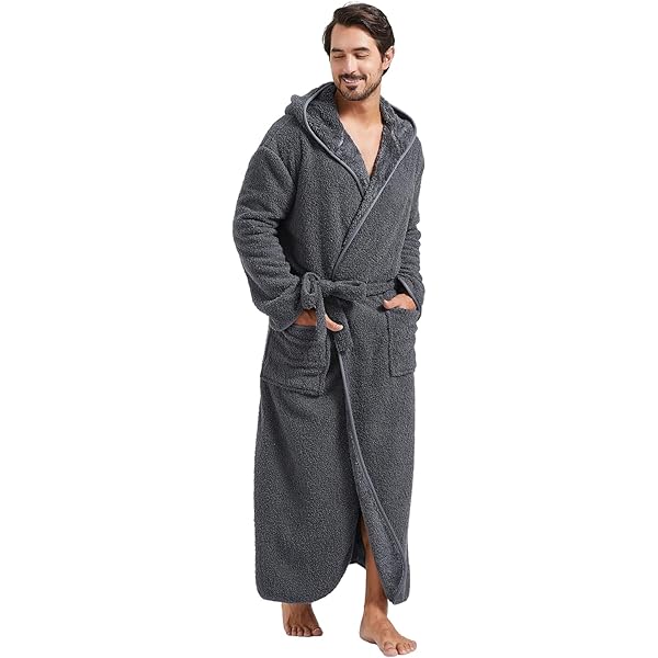 Capucha Batas Amazon Hombre Bata Invierno Hombre Batas Para